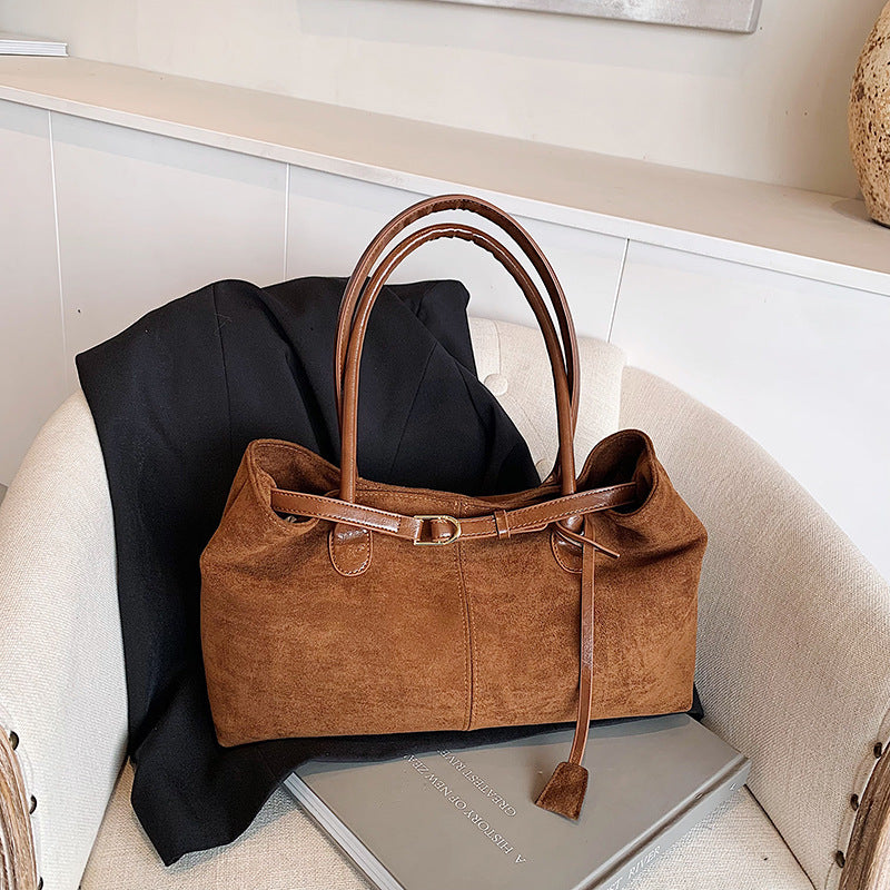 Sac Cabas Femme Cuir Suédé