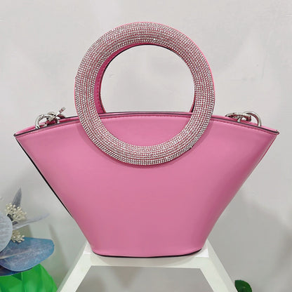 Diamond Round Handle Basket
