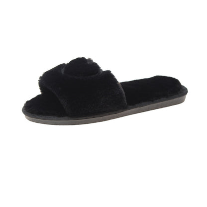 Chaussons Peluche Femme