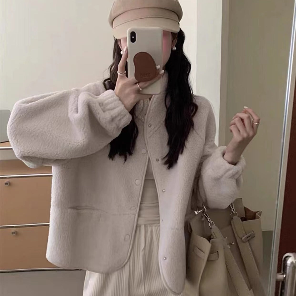 Veste Polaire Courte Femme