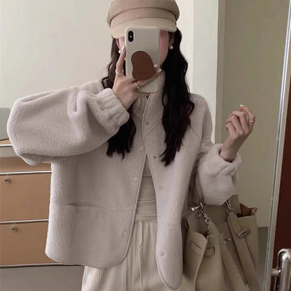 Veste Polaire Courte Femme