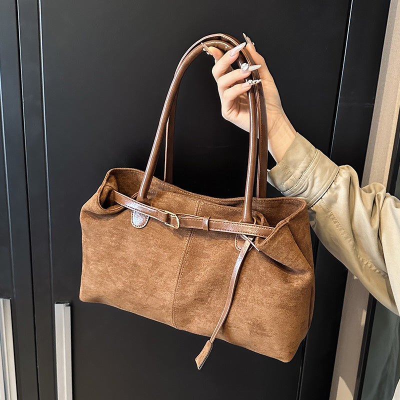 Sac Cabas Femme Cuir Suédé