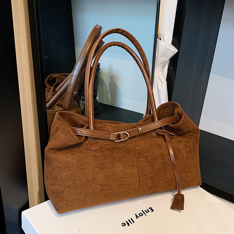 Sac Cabas Femme Cuir Suédé