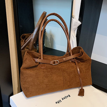 Sac Cabas Femme Cuir Suédé