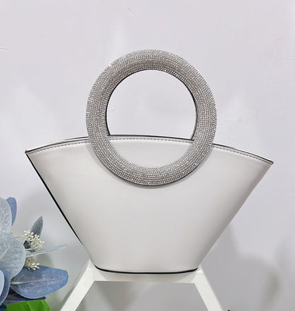 Diamond Round Handle Basket
