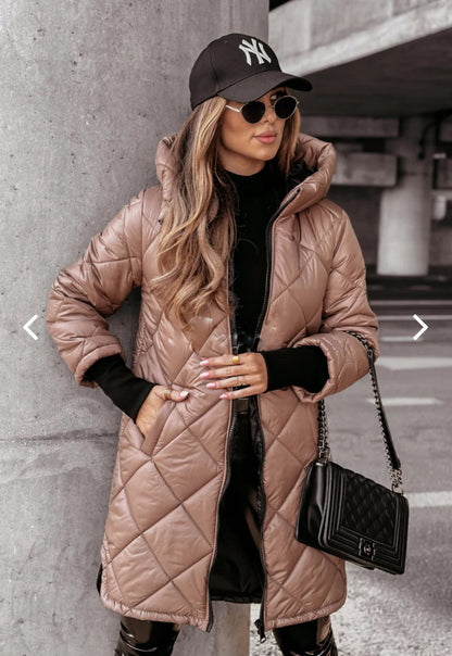 Veste Hiver Femme Capuchonnée