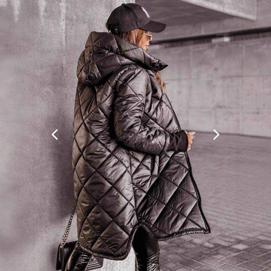 Veste Hiver Femme Capuchonnée