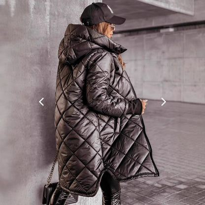 Veste Hiver Femme Capuchonnée