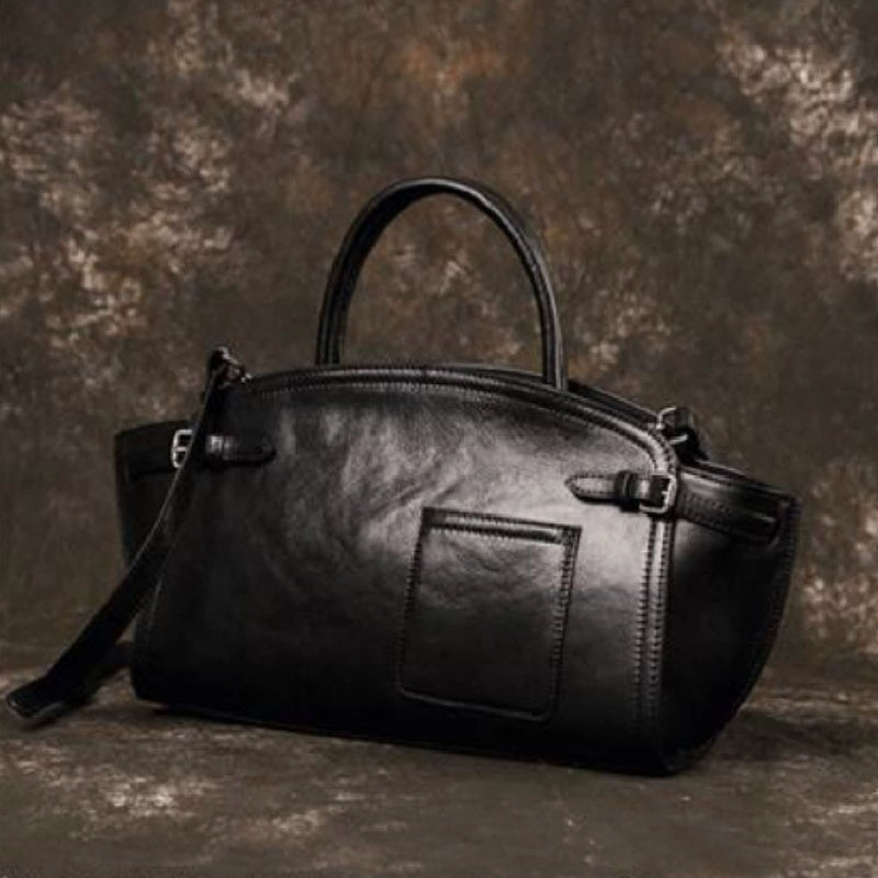 Sac Cuir Femme Zip Chic