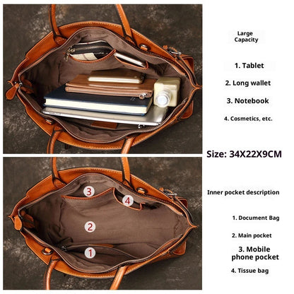 Sac Cuir Femme Zip Chic