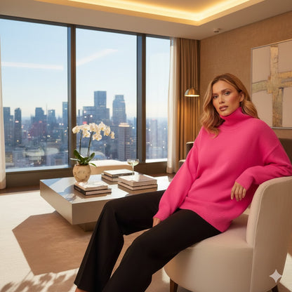 Sweat Décontracté Femme Rouge